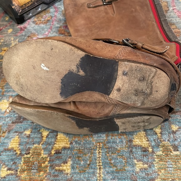 Free (new soles needed) Roady leather Steve Madden boots size 6 knee high boots - Picture 2 of 6